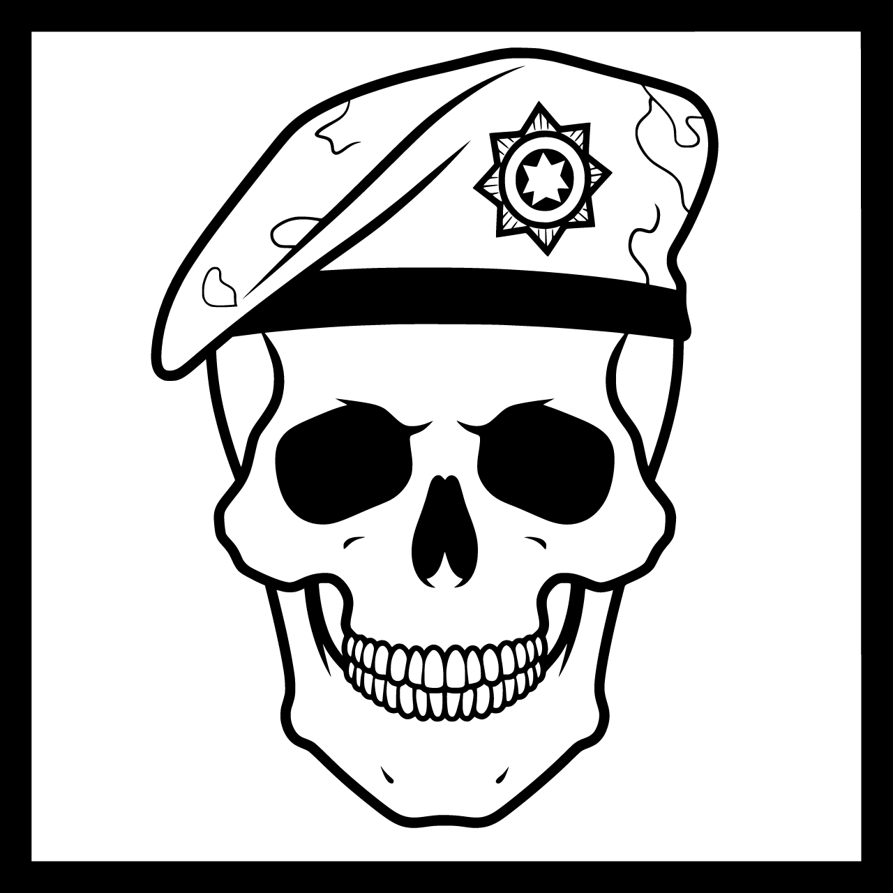 Grafika wektorowa w stylu outline
