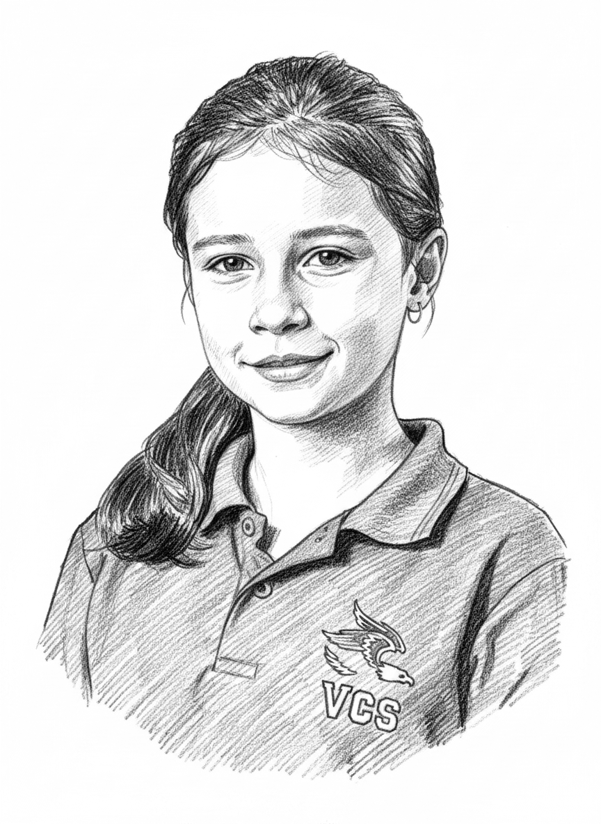 Grafica vettoriale in stile pencil-sketch