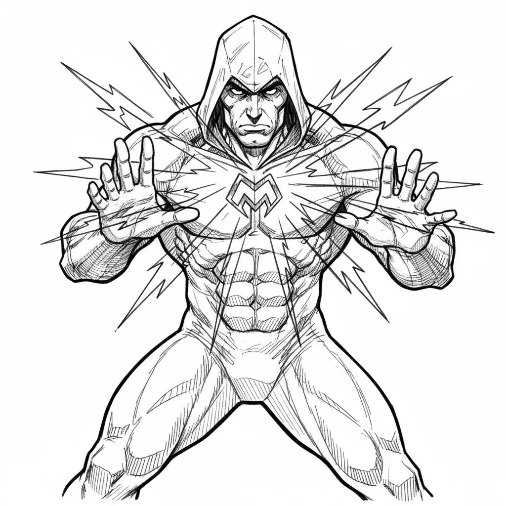superhero called jake. superhero power of mind block