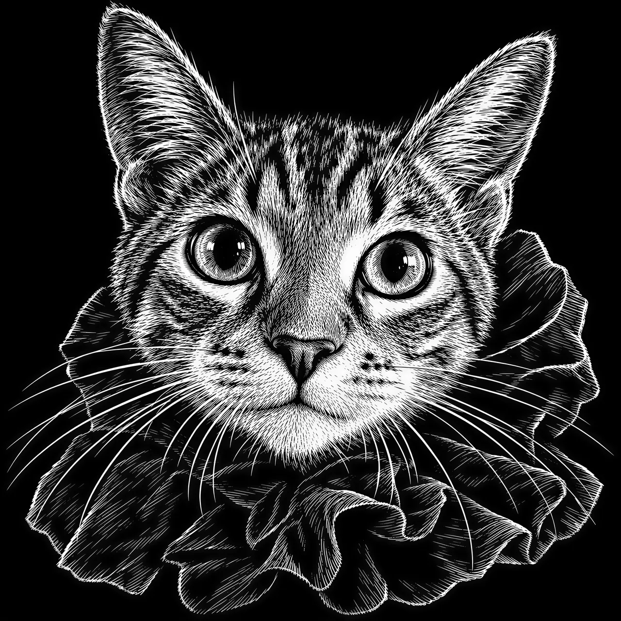 Scratchboard Image matricielle