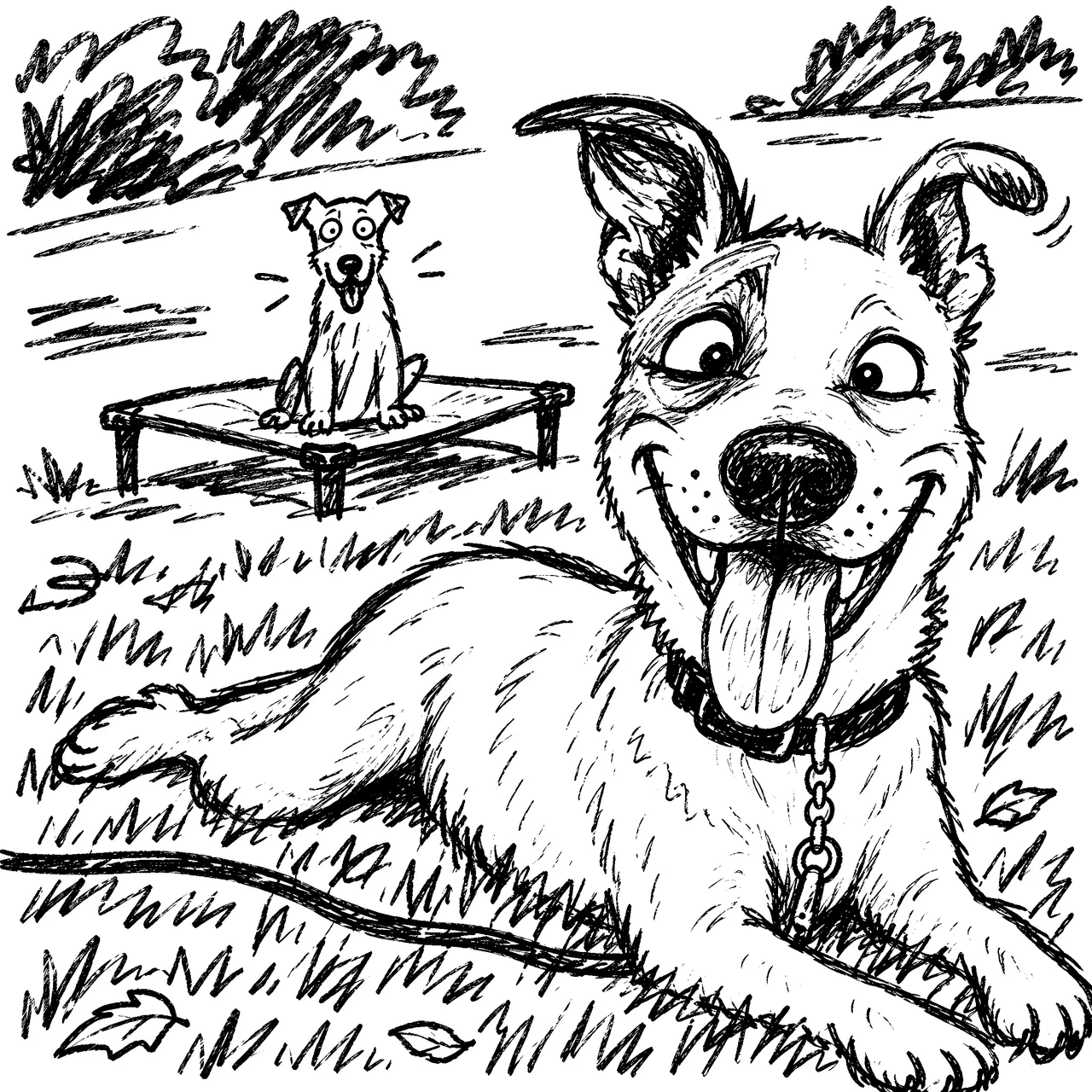 Goofy Doodle Image matricielle