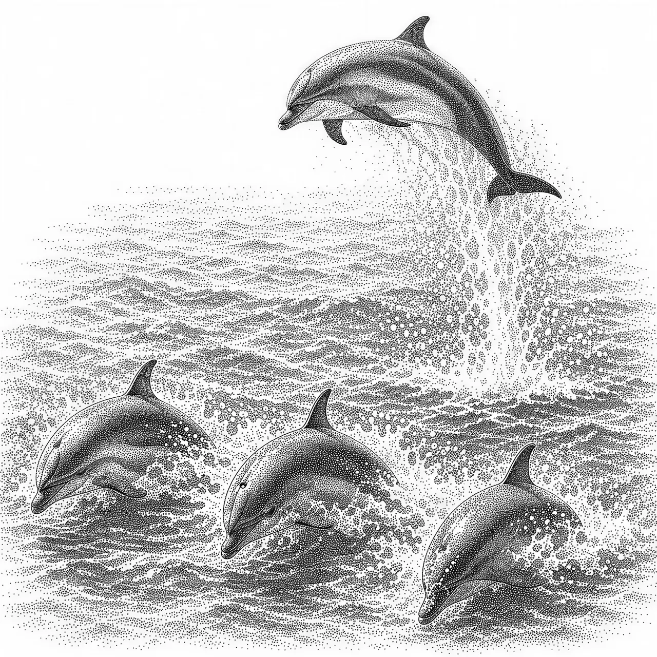 Stipple Imagen rasterizada