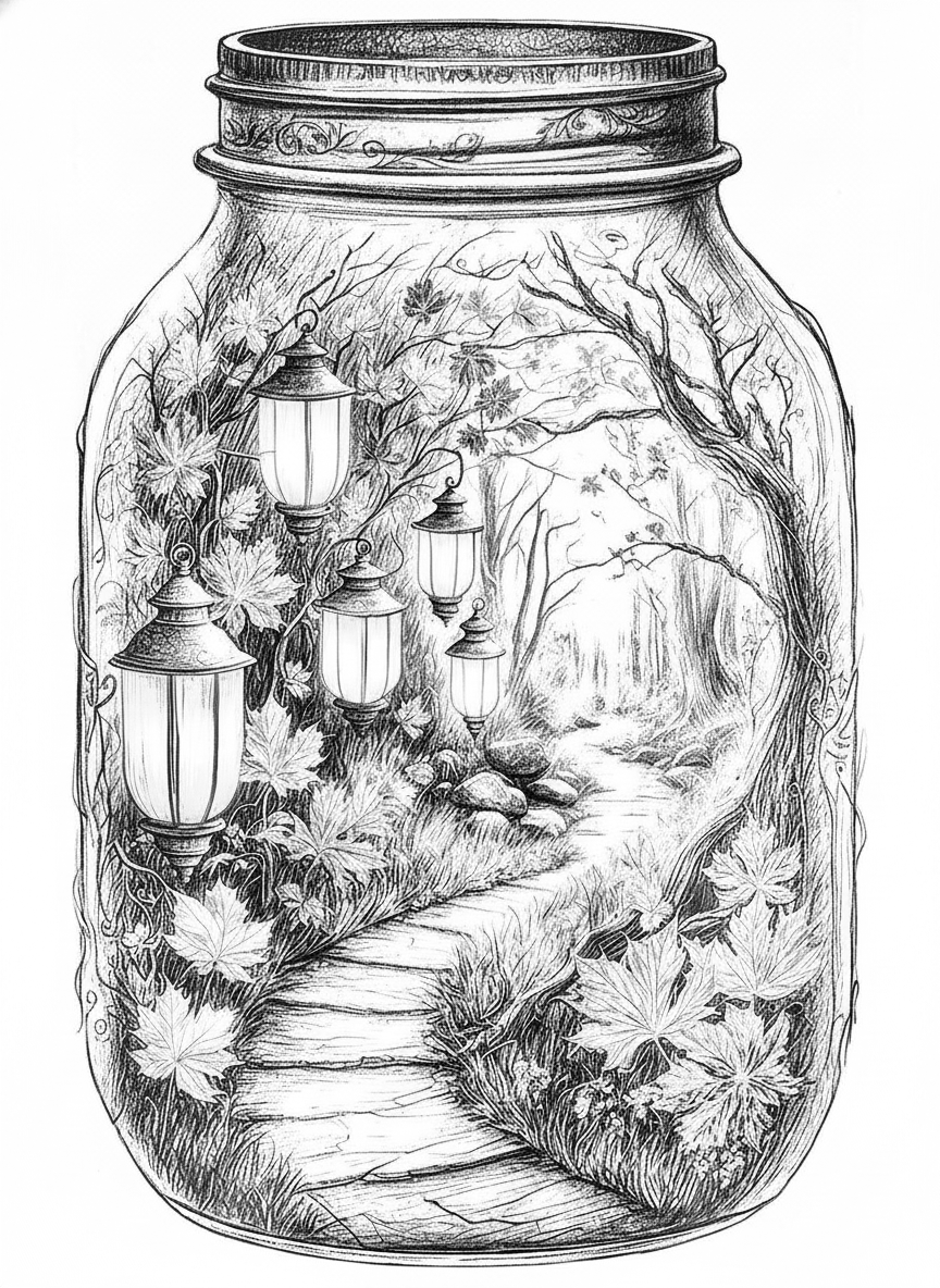 Grafica vettoriale in stile engraving-style
