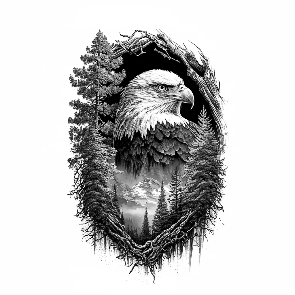 Deep Engraving Rasterbild