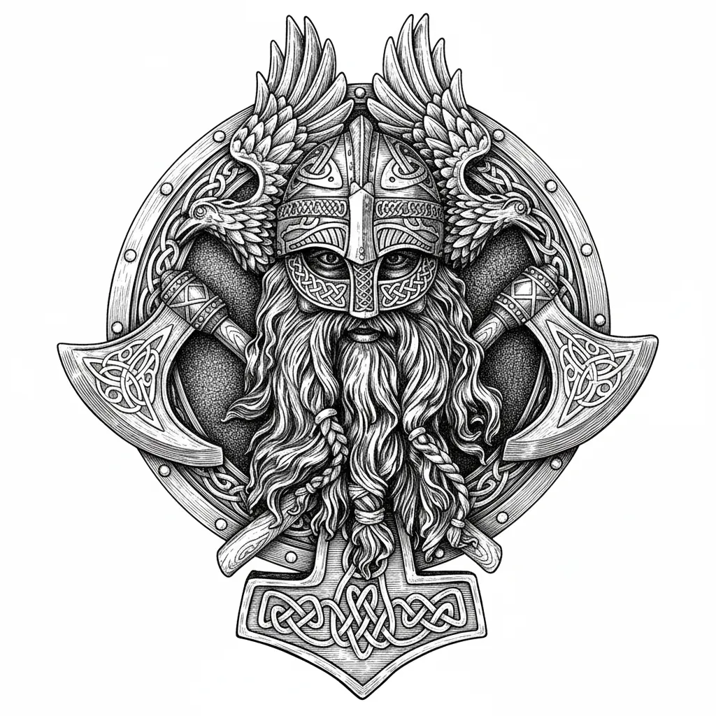Deep Engraving Image matricielle