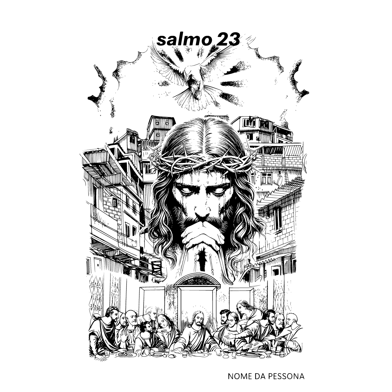 Vektorgrafik im Stil outline