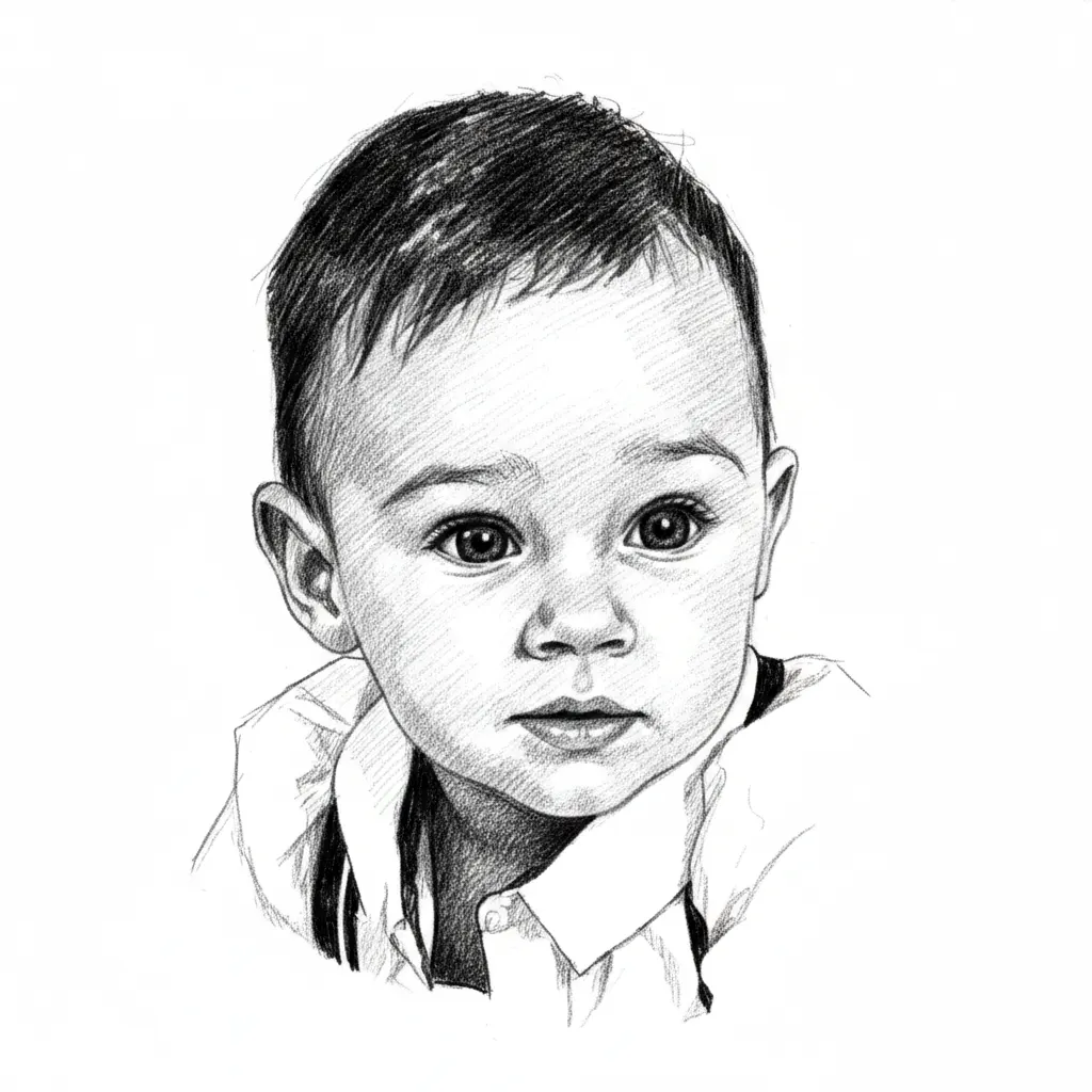 Vektorgrafik im Stil pencil-sketch