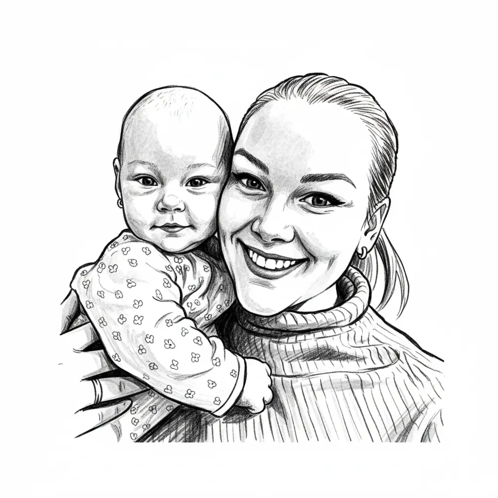 Vektorgrafik im Stil drawing-style