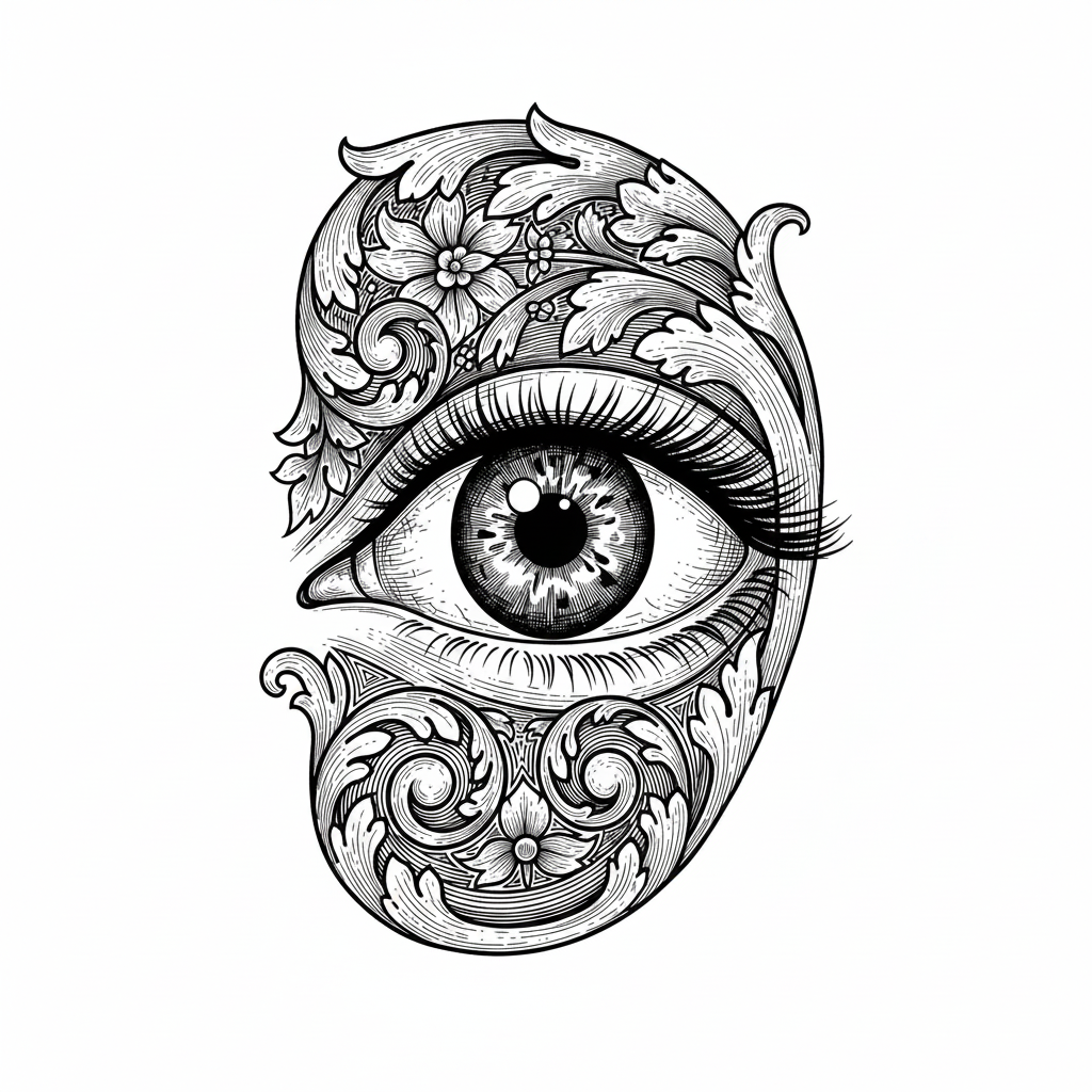 Line Sketch Raster image