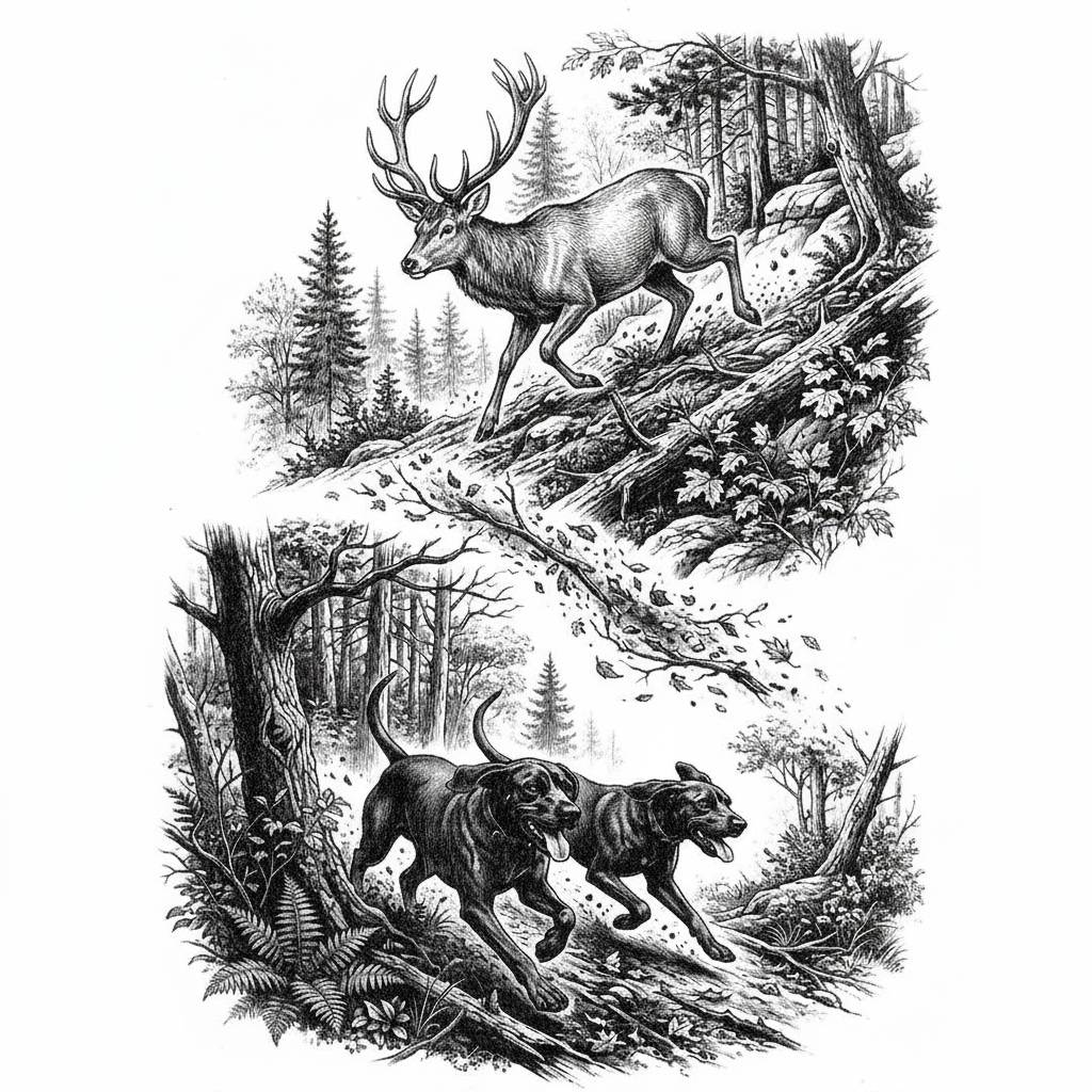 Deep Engraving Raster image