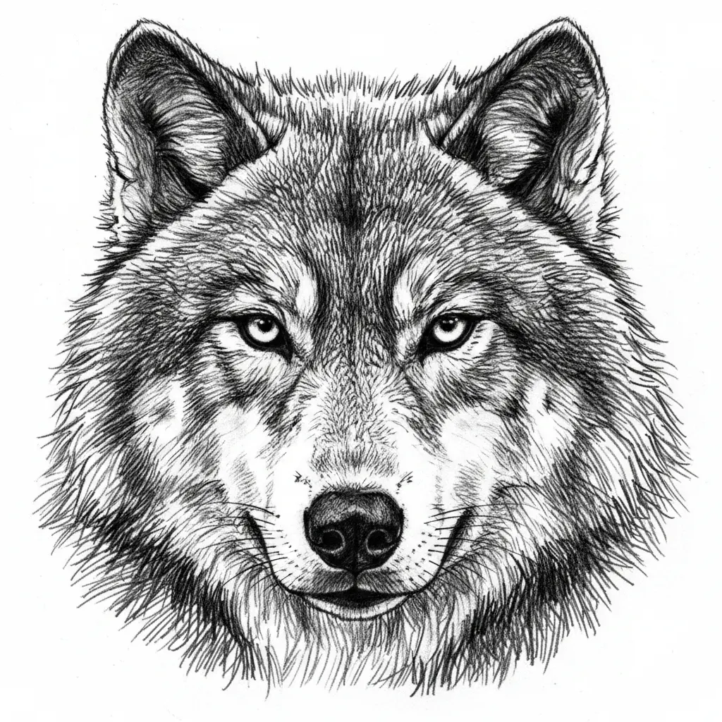 Laser engraving style, animal portrait, detailed fur texture, lifelike eyes, suitable for leather or wood
