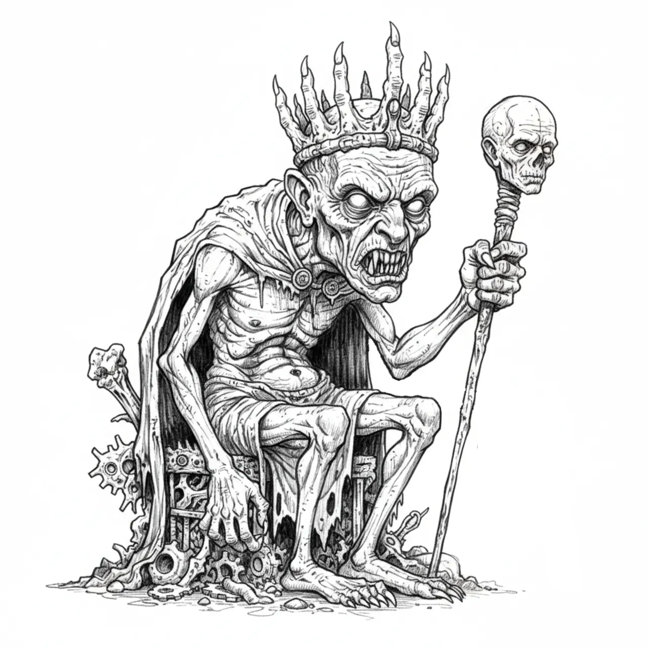 Only give the homunculi two arms