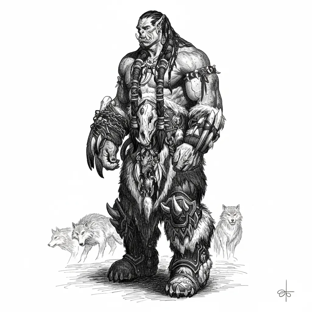 Improve detail in image make the wolfs clearer