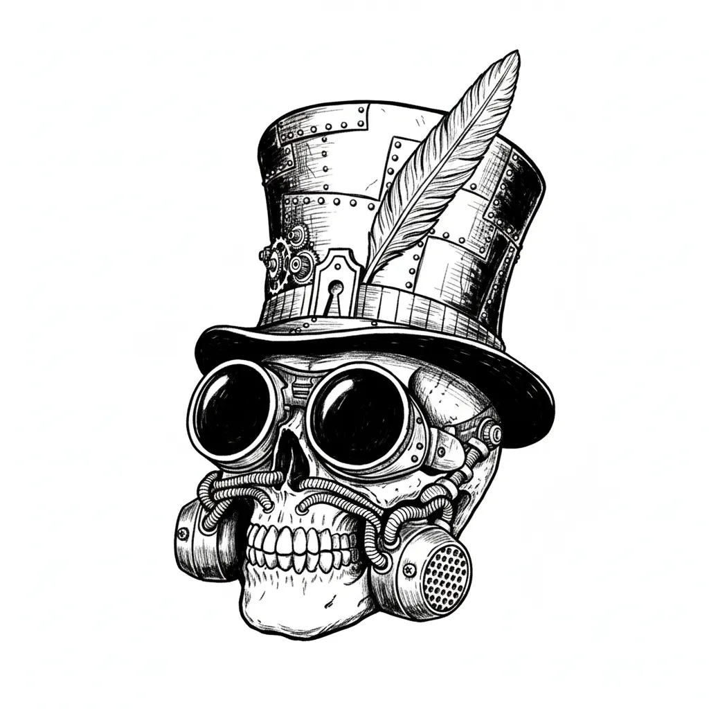 Drawing Style Rasterbild