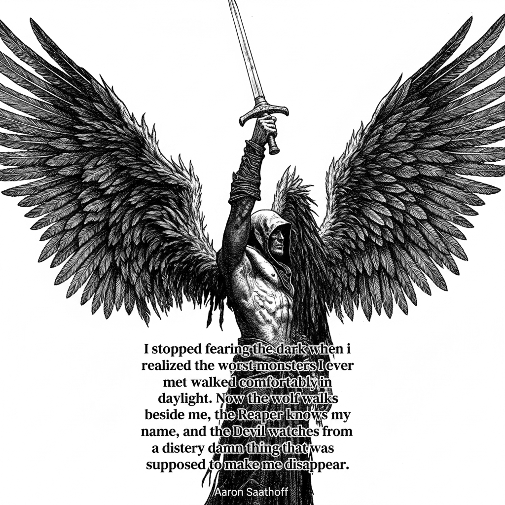 only the words and angel