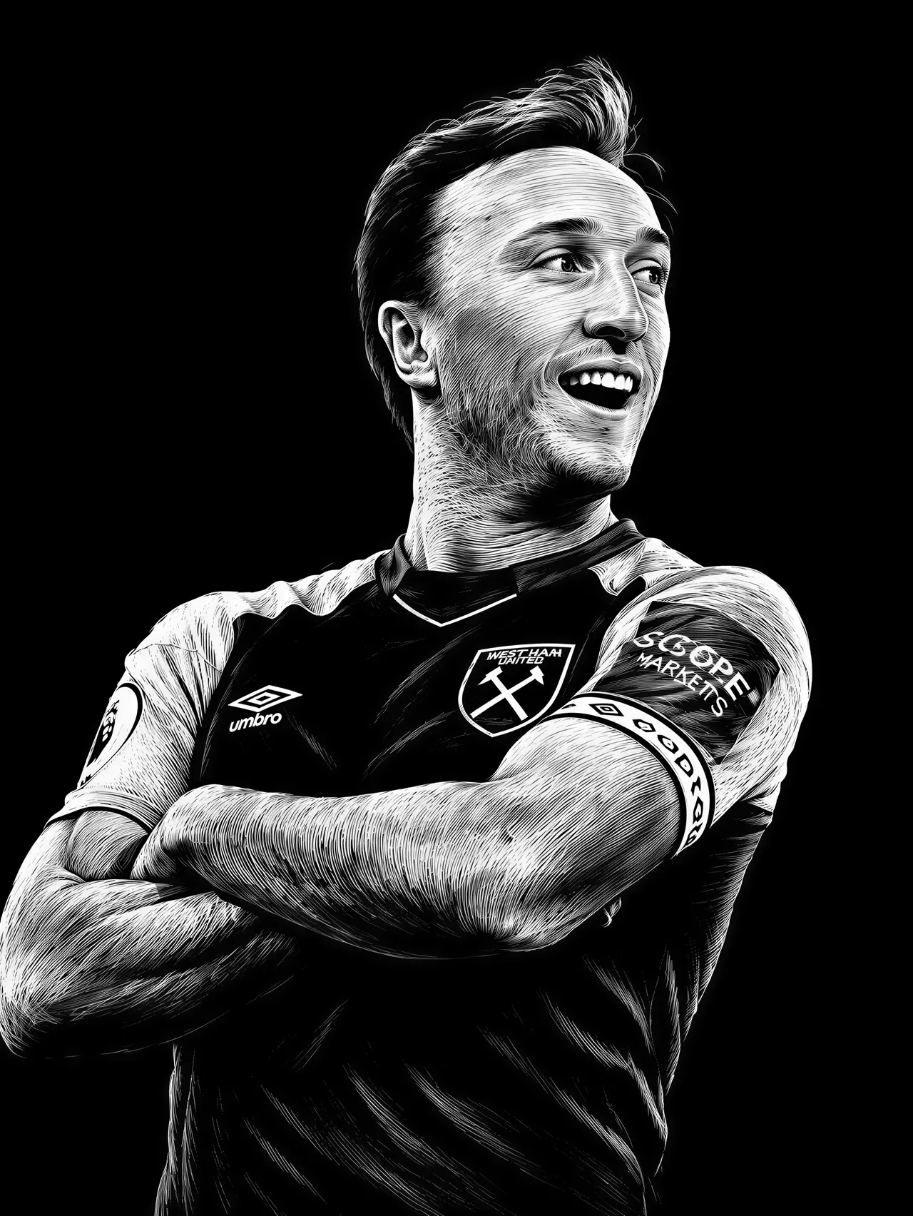 Graphique vectoriel de style scratchboard