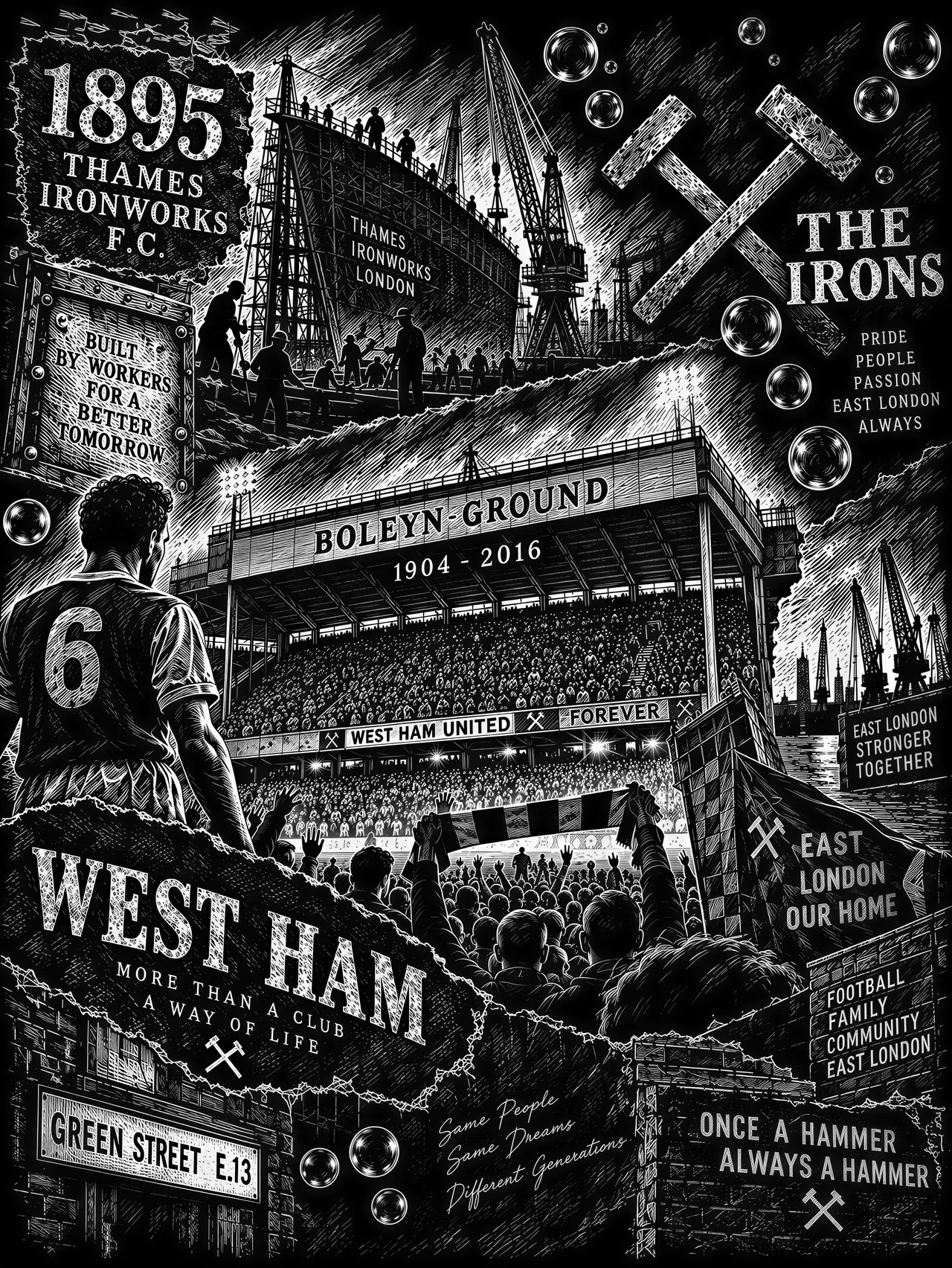 Graphique vectoriel de style scratchboard
