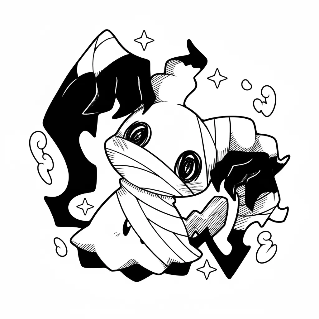 Graphique vectoriel de style drawing-style