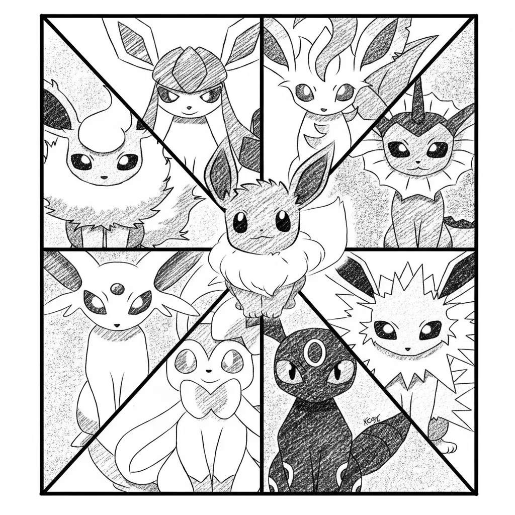 Graphique vectoriel de style pencil-sketch