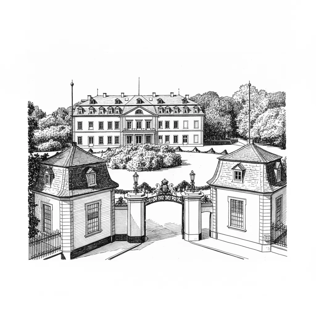 Drawing Style Rasterafbeelding