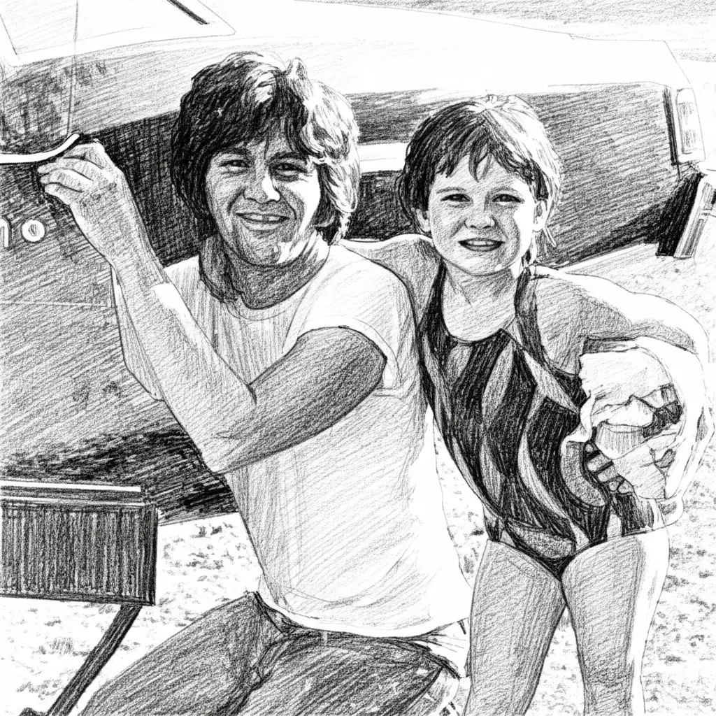 Pencil Sketch Obraz rastrowy