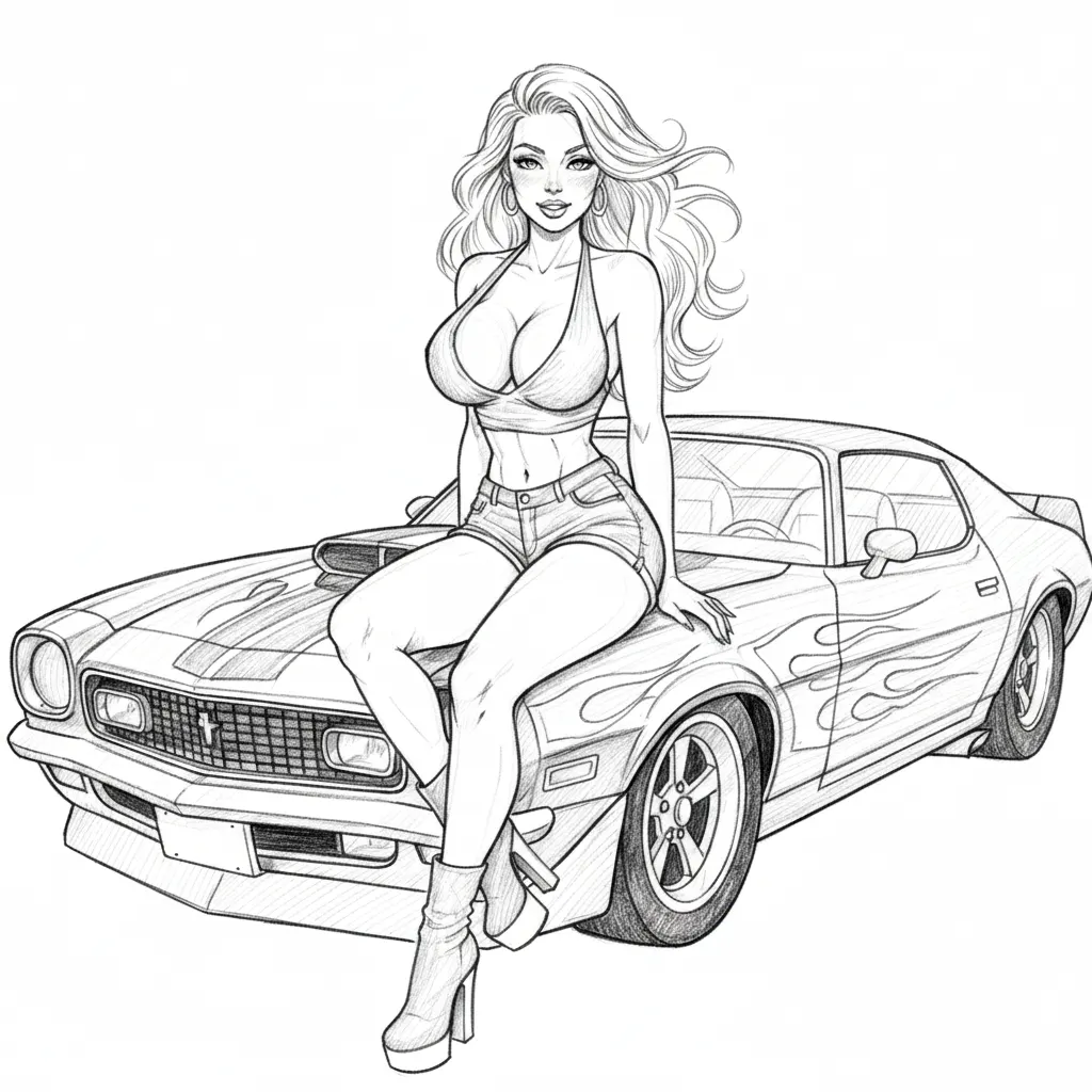 Vektorgrafik im Stil pencil-sketch