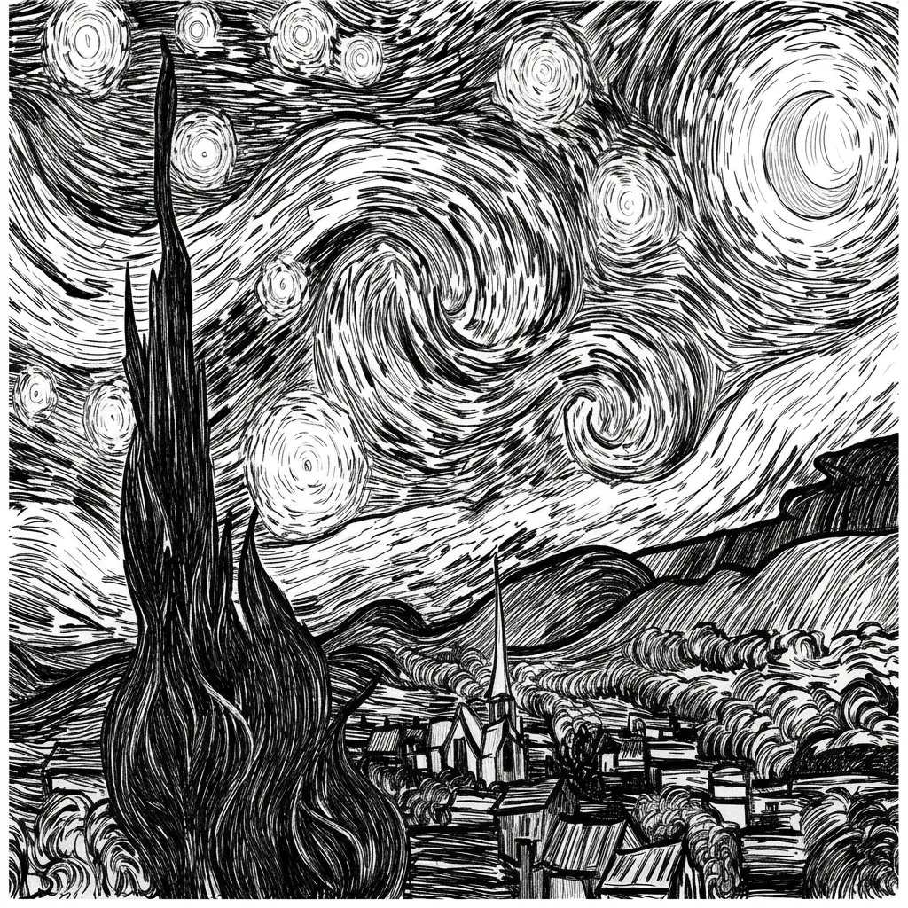 Deep Engraving Immagine raster