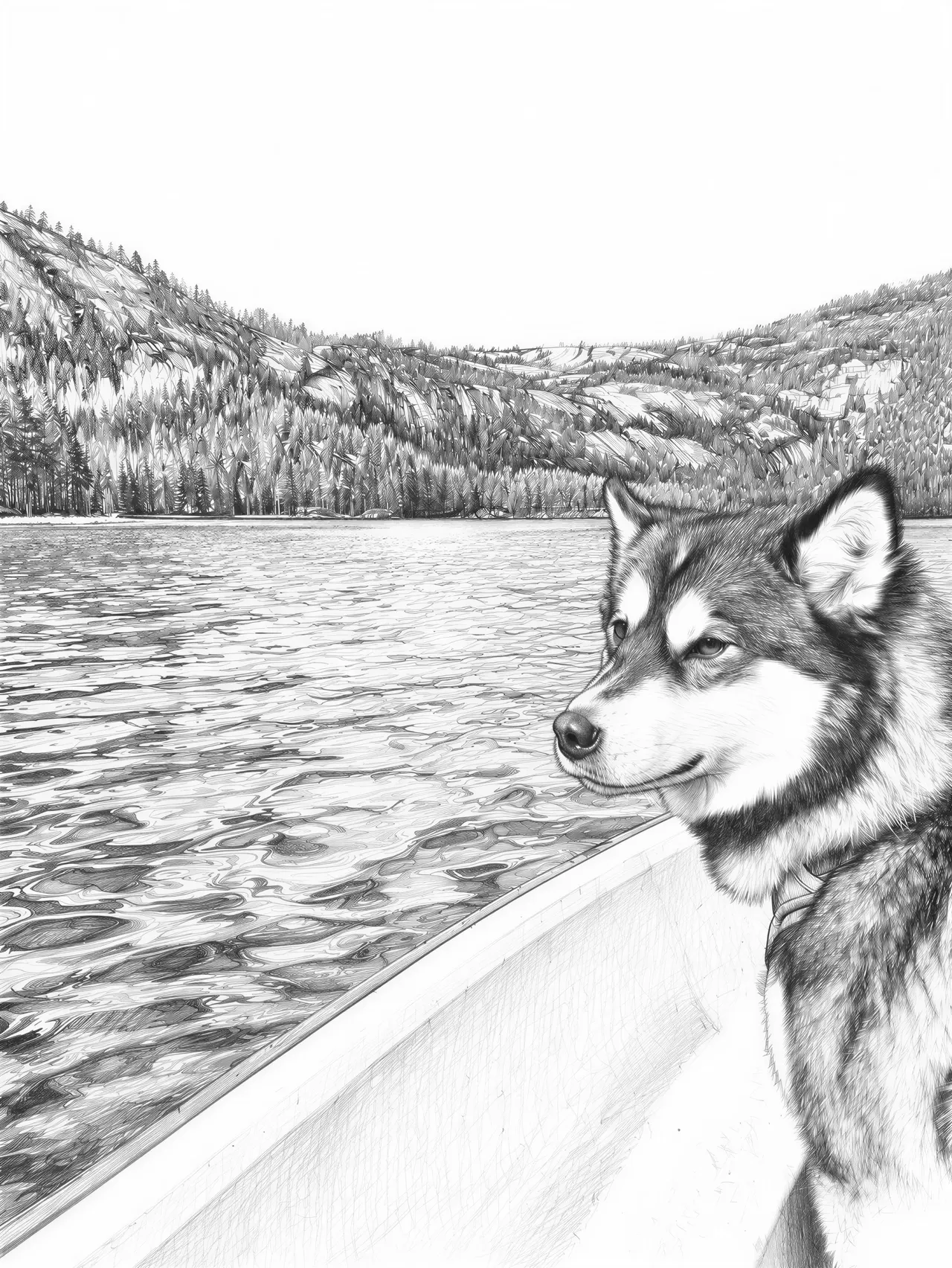 Boat trip at Nisser