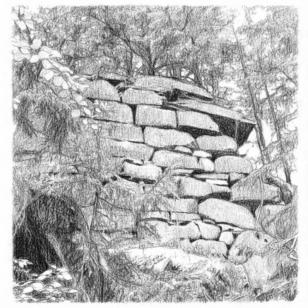 Old stone wall