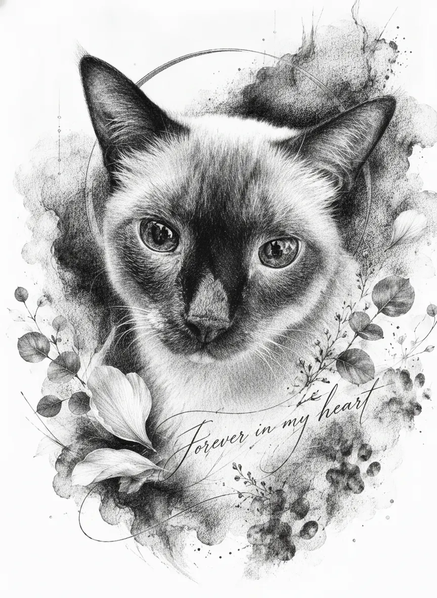 With white background
