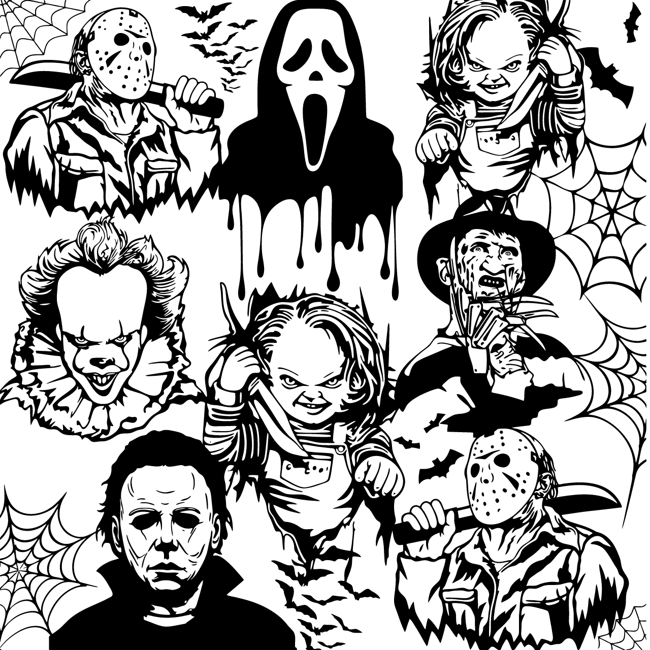 Vectorafbeelding in engraving-stijl