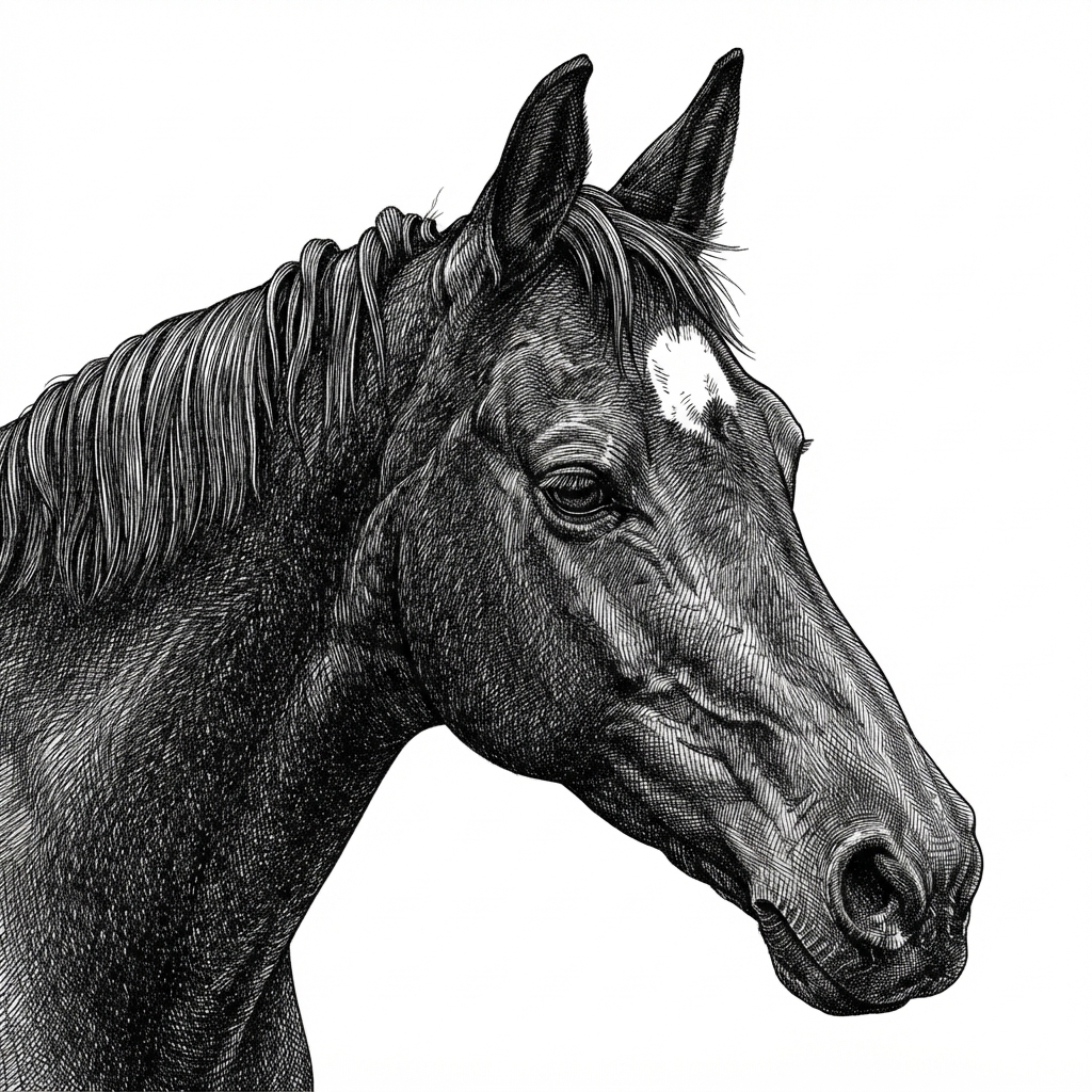 remove background, remove halter, create deep engraving