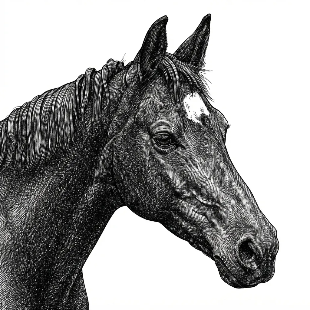 remove background, remove halter, create deep engraving