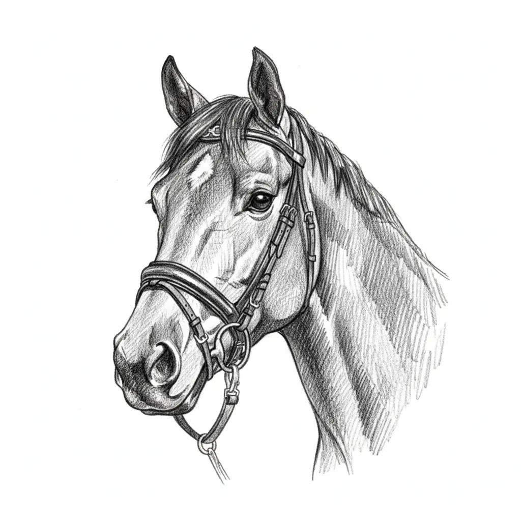 Vektorgrafik im Stil pencil-sketch