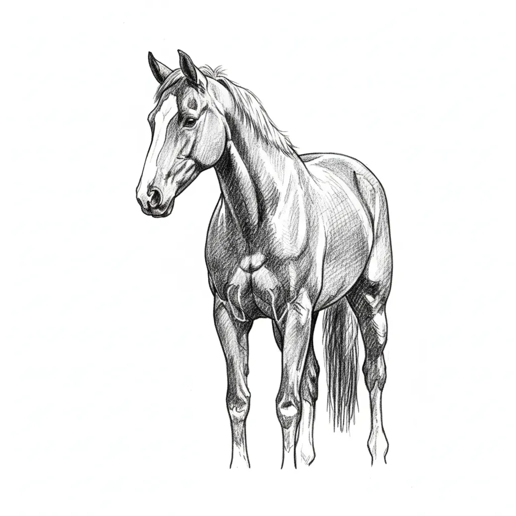 Vektorgrafik im Stil pencil-sketch