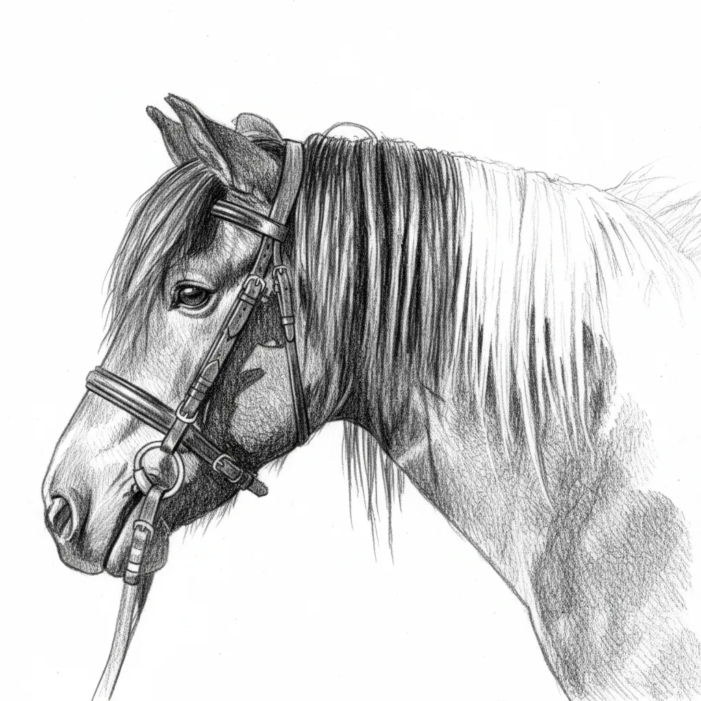 Vektorgrafik im Stil pencil-sketch