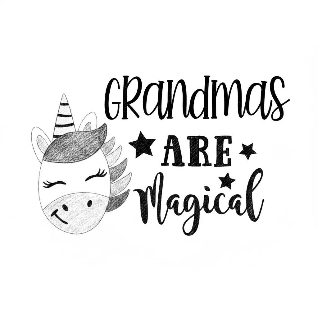 Grafica vettoriale in stile pencil-sketch