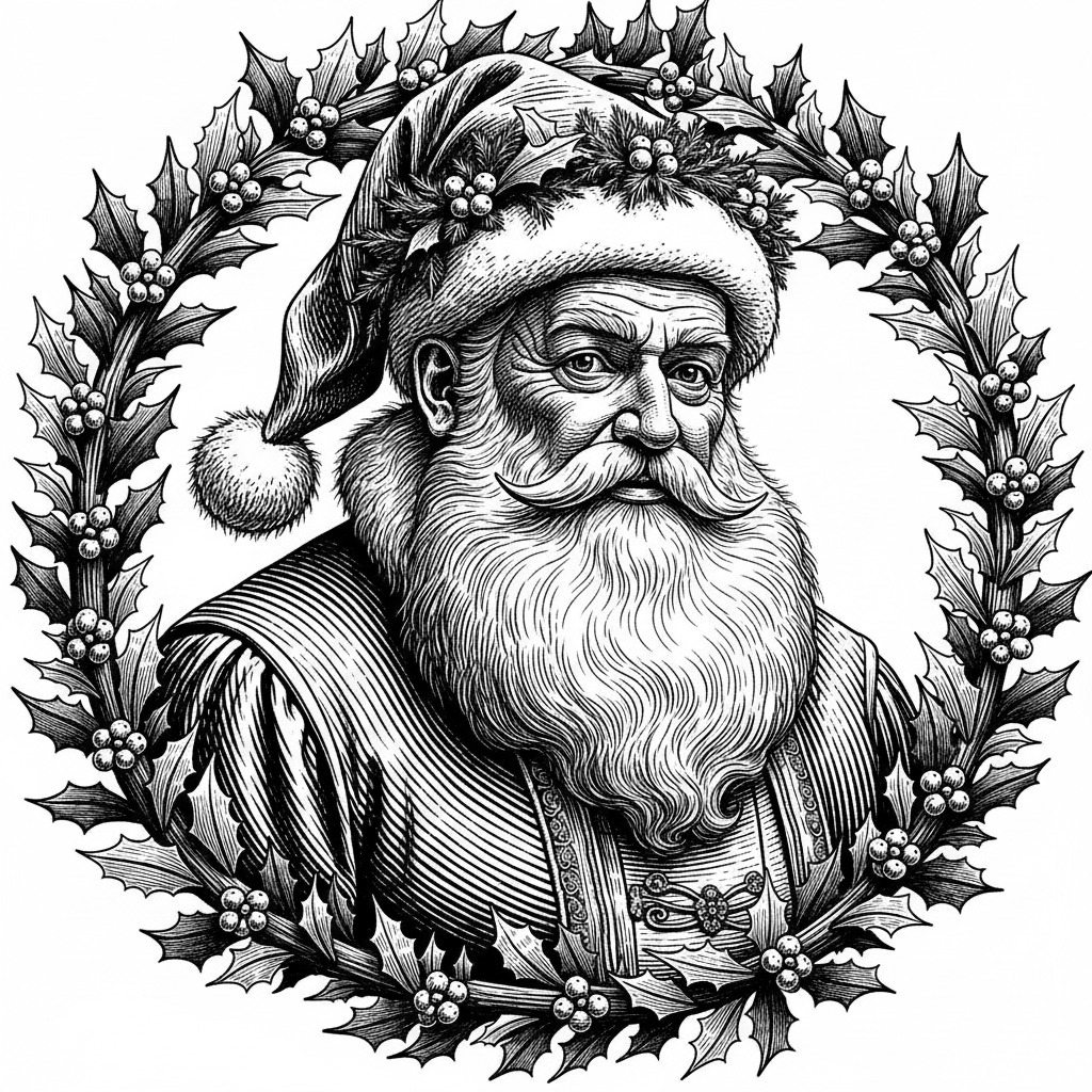 Grafica vettoriale in stile engraving-style