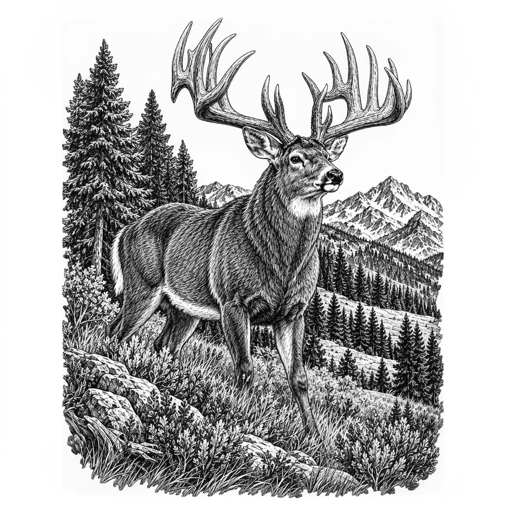 Graphique vectoriel de style engraving-style