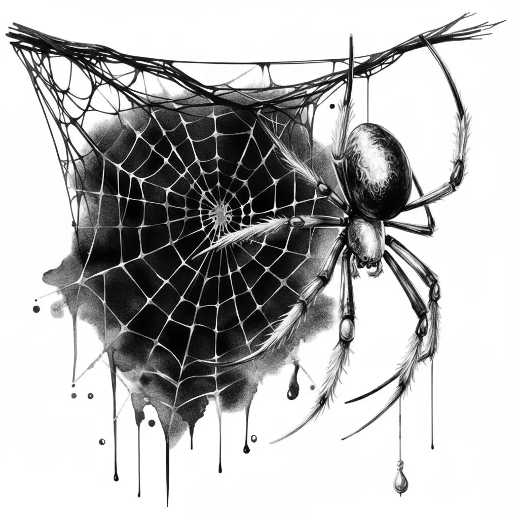 pencil-sketch style vector graphic