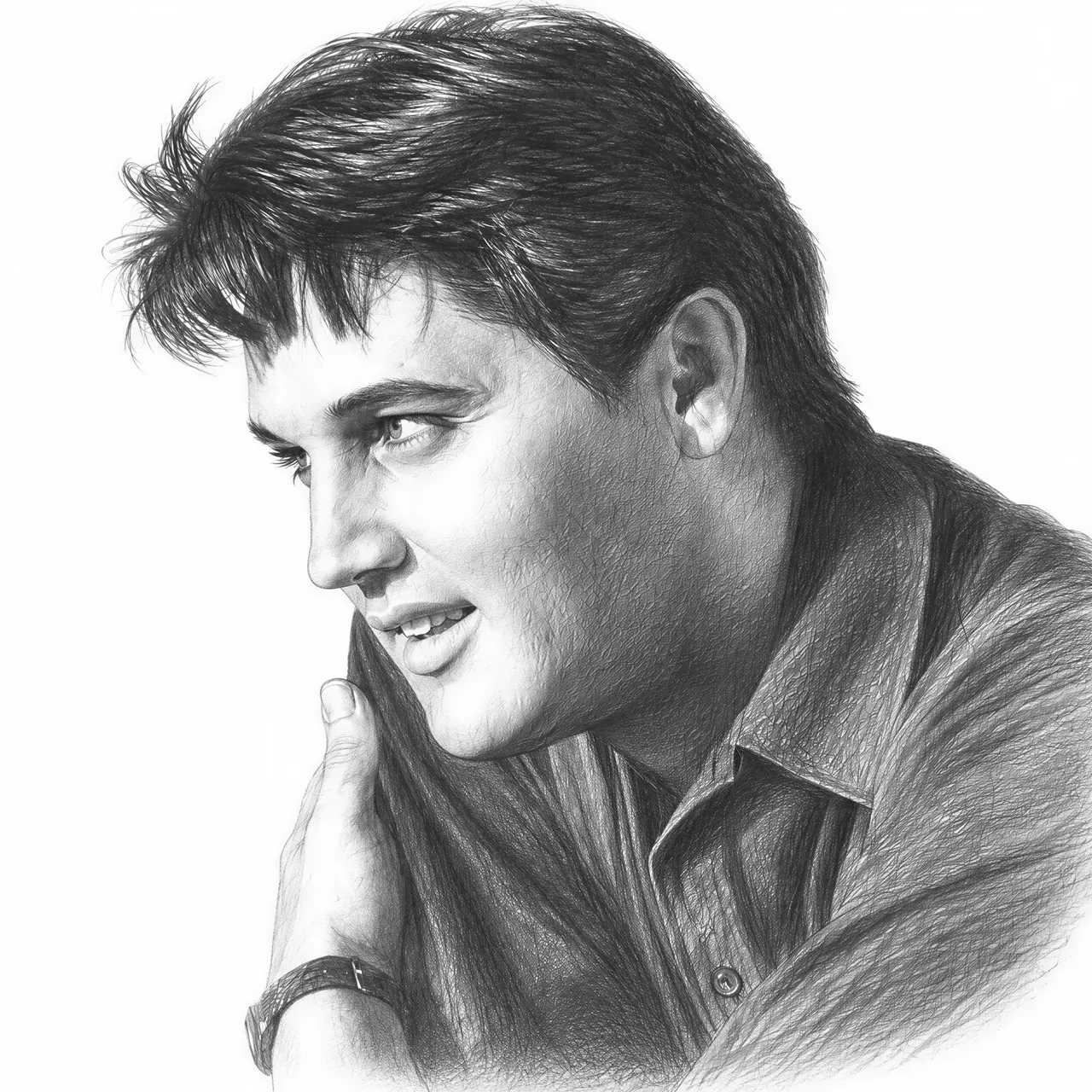 master-pencil style vector graphic
