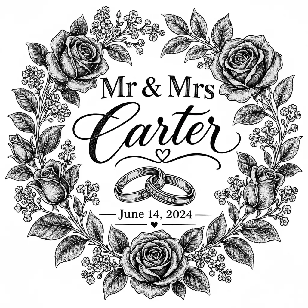 Graphique vectoriel de style engraving-style