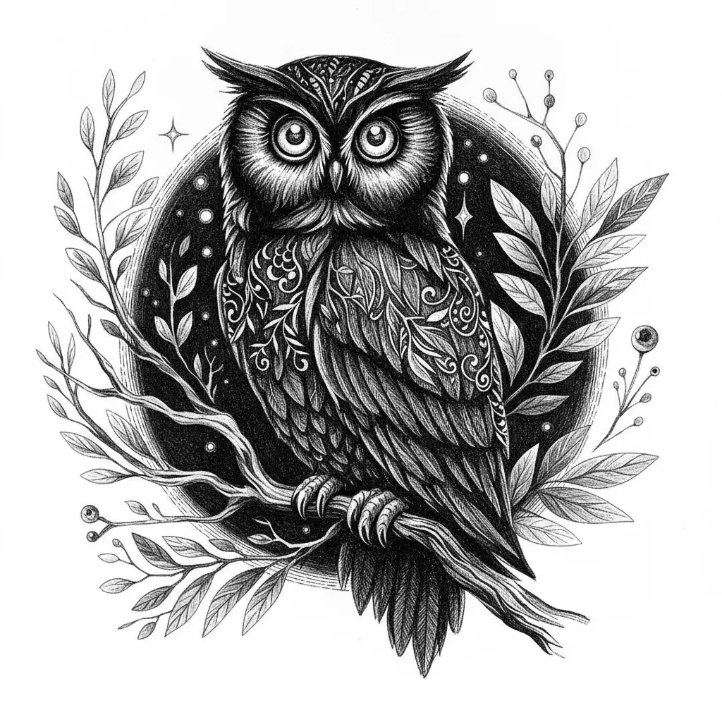 engraving-style style vector graphic