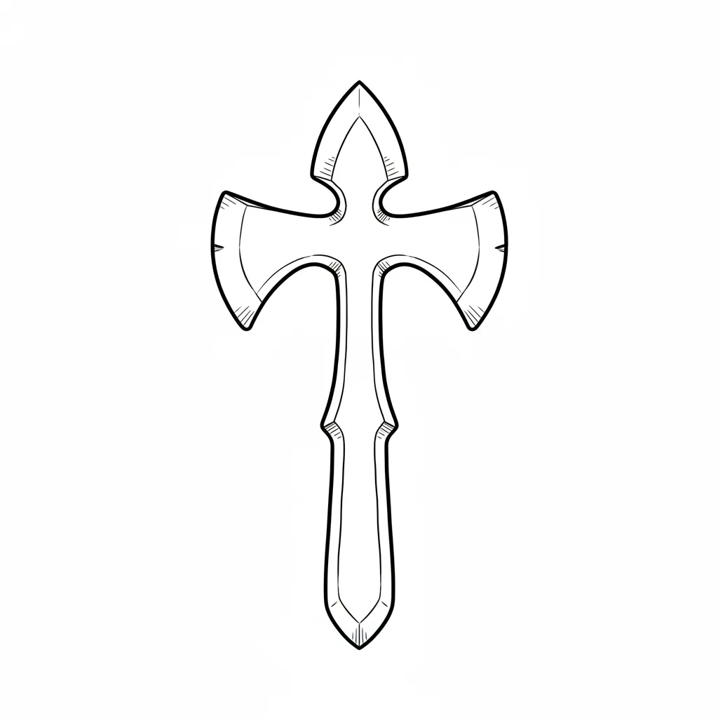 Line Sketch Image matricielle