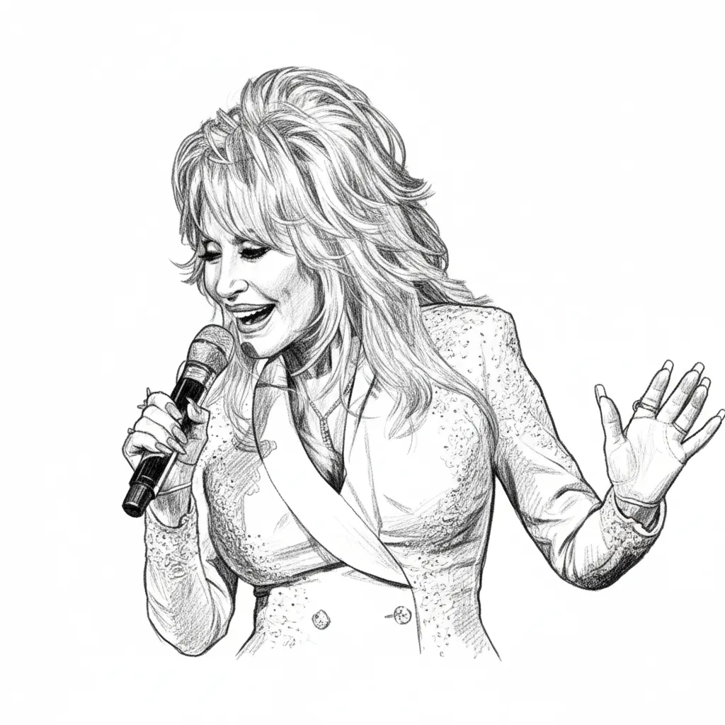 Pencil Sketch Imagem raster