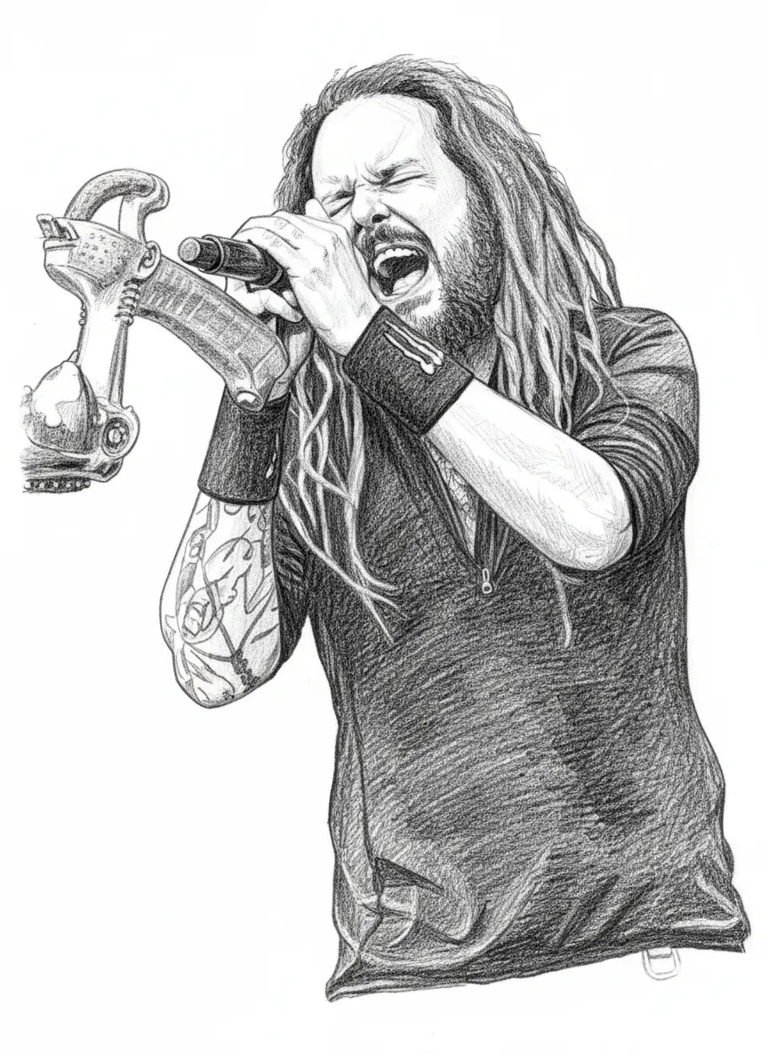 Pencil Sketch Imagem raster