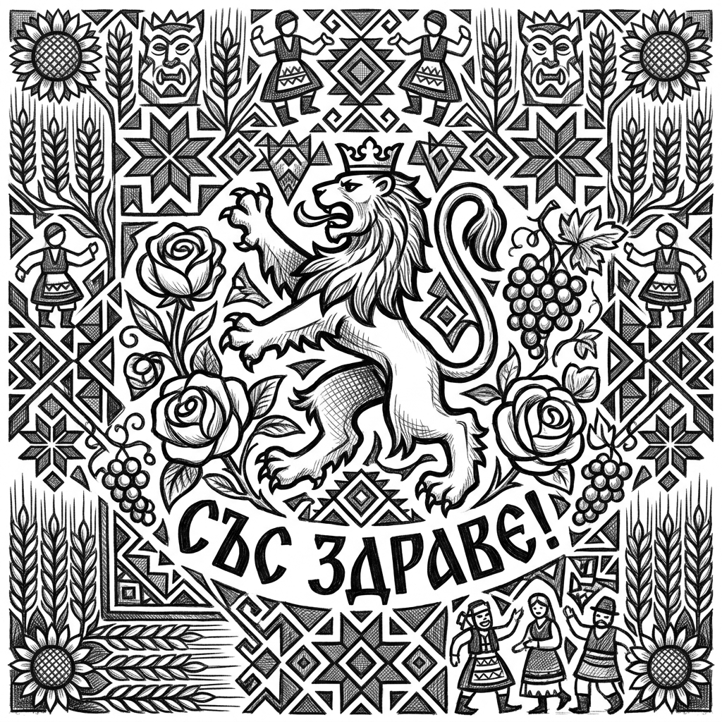 направи ми рисунка за гравиране на дъска за рязане на Български