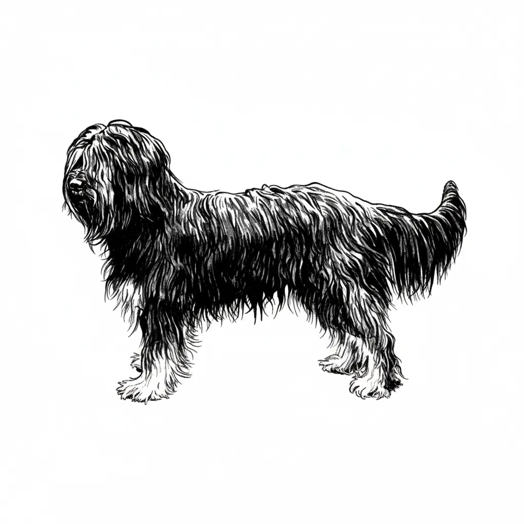Drawing Style Rasterbild